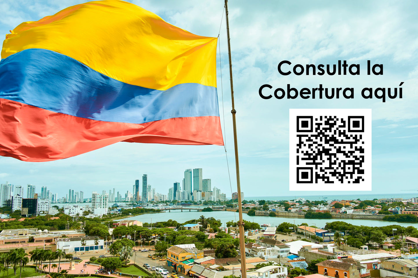 SIM Physique Locale COLOMBIE - 15 Go / Appels / SMS x 15 jours 