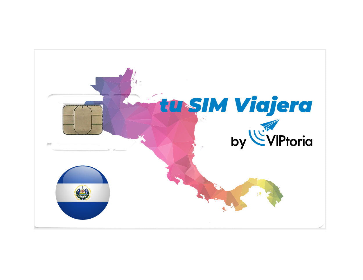 EL SALVADOR - Scheda SIM fisica con 1 GB di dati 